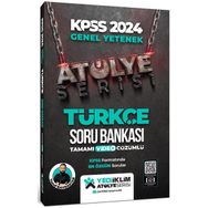 Yediiklim Yayınları 2024 Kpss Atölye Serisi Türkçe Tamamı Video Çözümlü Soru Bankası
