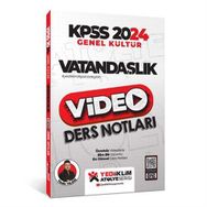 Yediiklim Yayınları - 2024 Kpss Atölye Serisi Vatandaşlık Video Ders Notları