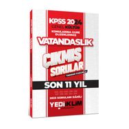 Yediiklim Yayınları - 2024 KPSS Genel Kültür Lisans Vatandaşlık Konularına Göre Tamamı Çözümlü Çıkmış Sorular