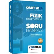 Yediiklim Yayınları 2024 - ÖABT Fizik Öğretmenliği Tamamı Çözümlü Soru Bankası