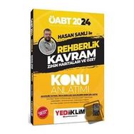 Yediiklim Yayınları - 2024 ÖABT Hasan Sanlı İle Rehberlik Kavram Zihin Haritaları ve Özet Konu Anlatımı