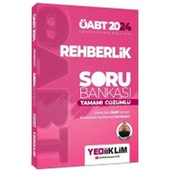 Yediiklim Yayınları - 2024 ÖABT Rehberlik Tamamı Çözümlü Soru Bankası