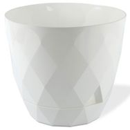 Yeni Özel Beyaz 14 cm Yakamoz Saksı
