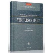 YENI TÜRKÇE LÜGAT - MEHMET BAHAETTIN TOVEN