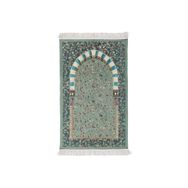 Yeşilipek Mescid-i Nebevi Ravza Yeşil Şönil Seccade