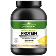Yeşilmarka 1540 gr Ananas Aromalı Doğal Whey Protein Tozu