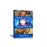 Yetişkinler İçin Harika Boyama Kitap Seti 2 Kitap Enine Boyuna Eğitim