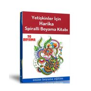 Yetişkinlere Harika Boyama Sayfaları Kitabı Enine Boyuna Eğitim