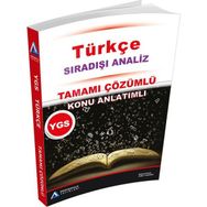 YGS TÜRKÇE KONU ÖZETLI TAMAMI ÇÖZÜMLÜ SORU BANKASI - AHMET KARAGÖZ