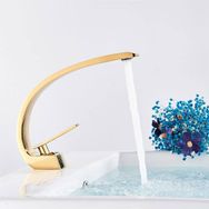 YHSGY B08XYN1T9F Güverteye Monte Altın Pirinç Banyo Bataryası