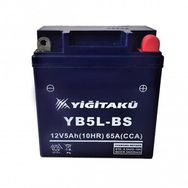 Yiğit Akü YB5-BS 12V 5Ah Dik Motosiklet Aküsü (Üretim Yılı:2023)