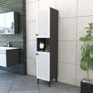 Yıldız Elegance Luxe Beyaz Banyo Boy Dolabı