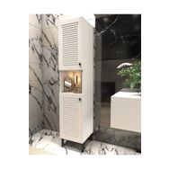 Yıldız Elegance Luxe Beyaz Banyo Boy Dolabı