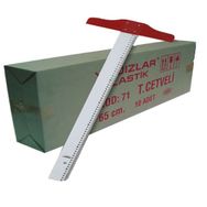 Yıldızlar 071 65 cm Plastik T Cetvel