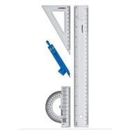 Yıldızlar 30 cm Kod:19 Pergelli Çizim Seti