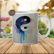 Ying Yang Porselen Kupa Bardak