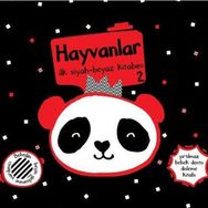 Yırtılmaz Kitap: Hayvanlar 2 İlk Siyah Beyaz Kitabım Megakids Yayıncılık