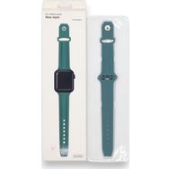 Yk Design YK3379 42/44/45 mm Dark Green Yeni Stil Akıllı Saat Kayışı