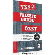 YKS 2.Oturum Felsefe Grubu Özet - Mustafa Arif Hakan Akıner Delta Kültür Yayınevi