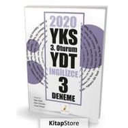 YKS 3. Oturum YDT İngilizce 3 Deneme Sınavı Dilek Gökmen Pelikan Tıp Teknik Yayınları