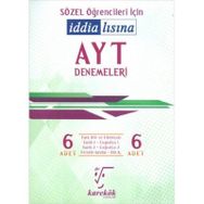 YKS AYT Denemeleri İddialısına Sözel Denemeleri Karekök Yayınları