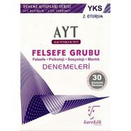 YKS AYT Felsefe Grubu Denemeleri Karekök Yayınları