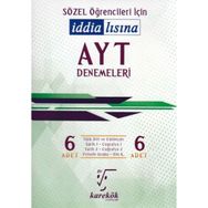 YKS AYT Sözel 6'lı Denemeleri Karekök Yayınları