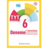 YKS TYT 6 Deneme Sınavı Palme Yayınları