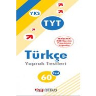 YKS TYT Türkçe 60 Yaprak Test Nitelik Yayınları