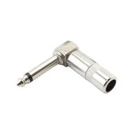 Yonextt 6.3 mm Mono L Tipi Metal Gitar Jack Fiş