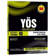 YÖS IQ Deneme Sınavları 35 Sınav Metropol Yayınları