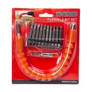 Yu-Su Tools 12'li Bükülebilir Esnek Şaft Bits Matkap Ucu ve Vidalama Uçları Set