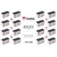 Yuasa NP 12V 7 Ah F1 İnce Bakımsız Kuru Akü