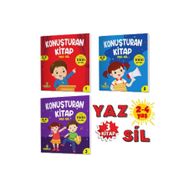 Yükselen Zeka 9786257632072 Konuşturan Kitap Serisi Türkçe'de En Çok Kullanılan 1000 Kelime 2 4 Yaş Yaz-Sil Kitaplar