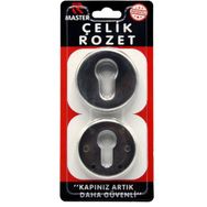 Yuma Saten Çelik Kapı Rozeti