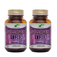 Yurdavit Collagen Type 1-2-3 Hyaluronic Acid Vitamin C 2x50 Tablet