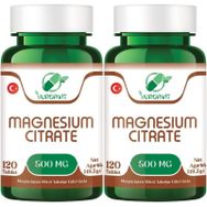 Yurdavit Magnesium Citrate 500 mg 2x120 Tablet