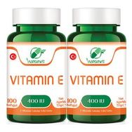 Yurdavit Vitamin E 400 IU İçeren 2x100 Kapsül