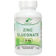 Yurdavit Zinc Gluconate 15 mg 120 Tablet
