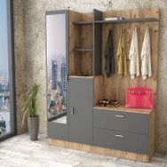 Yurudesign Wisdom Aynalı Vestiyer