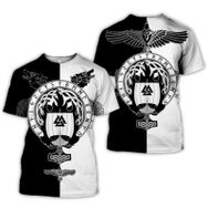 Yxyeceipeno C 2021 Yeni Yaz Viking Tattoo Kısa Kollu Erkek T-shirt
