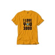 Z Zepplin RT0791 Iron Man Love 3000 Sarı Erkek T-shirt
