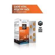 Zade Vital Ruşeym Yağı 500 mg 60 Kapsül