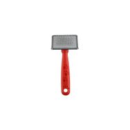 Zampa 14x6 cm Kırmızı Silikon Top Başlıklı Kedi Köpek Tarak