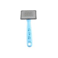 Zampa 14x6 cm Small Mavi Slikon Top Başlıklı Kedi ve Köpek Fırçası