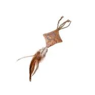 Zampa 25 x 6 cm Kahverengi Tüylü Hasır Kedi Oyuncağı