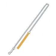 Zampa 3.5 mm x 120 cm Yumuşak Dokulu Sarı Köpek Gezdirme Zinciri