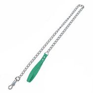 Zampa 3.5 mm x 120 cm Yumuşak Dokulu Yeşil Köpek Gezdirme Zinciri