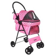 Zampa Perez 43x63x89 cm Pembe Kedi Köpek Arabası