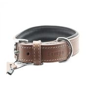 Zampa Tribeca 4x72 cm Yumuşak Dokulu Gerçek Deri Köpek Tasması